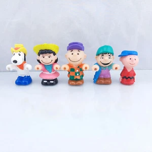 Vintage Snoopy / Charlie Brown Character Figures Lot of 5 1950's-1960's - Picture 1 of 12