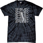 Shelby Cobra Stacked Tie Dye Spiral Streak Short Sleeve T-shirt for Mens Women 