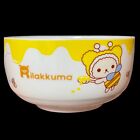 Anime Rilakkuma Soup Bowls Spoons Chopsticks Ceramic Bear Faces San-X Sunrio NOS