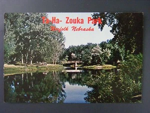 Norfolk Nebraska Ta-Ha-Zouka State Park Vintage Color Chrome Postcard 1950s - Picture 1 of 2