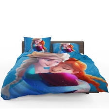 Frozen Movie Princess Quilt Duvet Cover Set Bedding Home Textiles Bedroom Decor