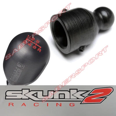Adaptador de palanca de cambios de corto alcance Skunk2 + perilla de cambio para Honda Civic Si 2006-2008 Foto 1 de 4