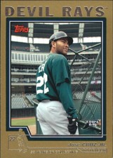 2004 (DEVIL RAYS) Topps Traded Gold #T48 Jose Cruz Jr. /2004