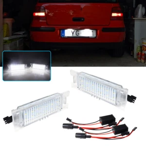 For 2015-up Jeep Renegade Bright White SMD LED License Plate Lights Error Free - Picture 1 of 9