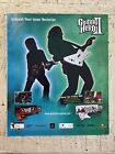 Guitar Hero II 2 Xbox 360 PS2 2006 Vintage Druk Reklama/Plakat Oficjalna sztuka promocyjna