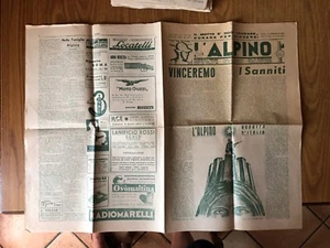 GIORNALE RIVISTA L' ALPINO I. BALBO 10° REGG. ALPINI 15 FEBBRAIO 1941 SUBALPINA - Imagen 1 de 3