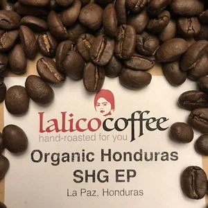 Honduras SHB EP Organic Fresh Hand Roasted 100% Arabica Coffee Beans/Grounds - Picture 1 of 9