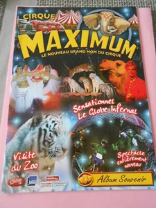 ZIRKUSPROGRAMM / CIRCUS PROGRAM 2009 CIRQUE Maximum Clowns Souveniralbum - Bild 1 von 1