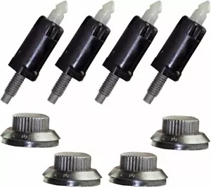 FOR PEUGEOT 206 306 307 406 407 607 807 2.0 HDI 99-16 ENGINE COVER BOLTS & CLIPS - Picture 1 of 1