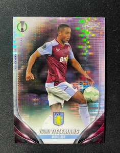 2023-24 Topps Chrome UEFA Club Competitions Prism Refractor Youri Tielemans #108 - Bild 1 von 2