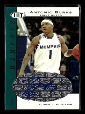 2004 SAGE HIT #A19 Antonio Burks Autographs - Image 1 of 2