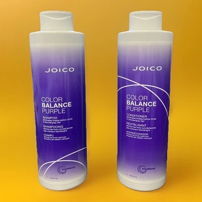 Joico Color Balance Purple Shampoo and Conditioner Duo 33.8oz each - Image 1 of 4