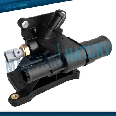 Engine Coolant Water Outlet W/ Sensor 902-690 For 06-13 Mazda 3 5 6 CX7 L4 DOHC - Image 1 of 4