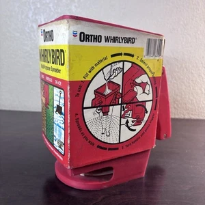Vintage Ortho Whirlybird Spreader Multipurpose Grass Seed Fertilize Icemelt NEW - Picture 1 of 11