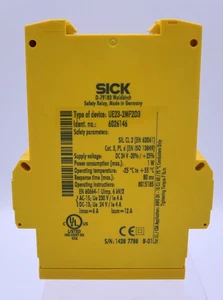 SICK D-79183 Safety Relay UE23-2MF2D3 (MJ) - Picture 1 of 6