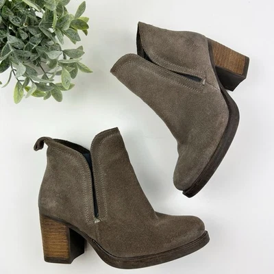 Bos. & Co. Belfield Boot Grey Oil Suede Size 38 - Image 1 of 4