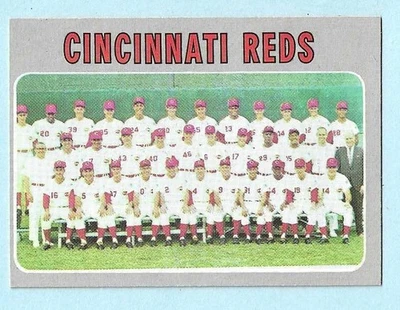 1970 Topps #544 Cincinnati Reds Near Mint COMPLETE SETBREAK - Image 1 of 2