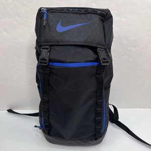 Nike Vapor Speed 2.0 Backpack Buckle Flap Top Black Blue Training Basketball Bag - Picture 1 of 14