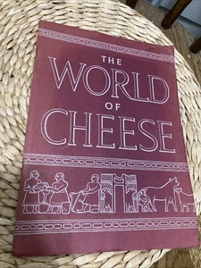 World of Cheese von Kraft Foods (Chicago) 1958 rotes dünnes Taschenbuch. 52 Seiten Illus - Bild 1 von 16