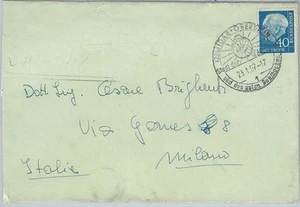 66462 - GERMANY - Postal History -  POSTMARK on cover: DIAMONDS minerals 1957 - Picture 1 of 1