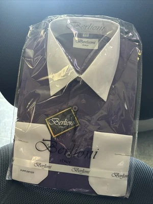 Camisa abotonada Berlioni Italia para hombre M Foto 1 de 4