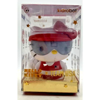 Виниловая фигурка для плавания мини-серии Kidrobot Hello Kitty Team США F32 - Изображение 1 из 4