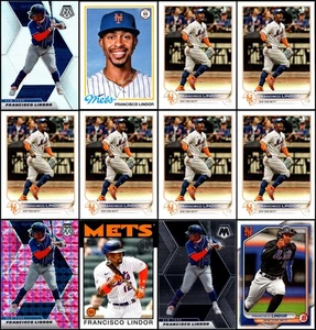 Francisco Lindor New York Mets (141) Card Lot - THE RAREST EDITION – FEW WILL... - Picture 1 of 24