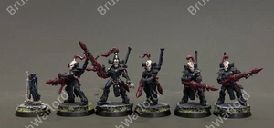Warhammer 40K Dark Eldar Dark Reapers Painted Games Workshop - Picture 1 of 8