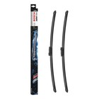 Seat Leon Mk2 Front Wiper Blade Blades Set Windscreen 2005 Onward BOSCH AEROTWIN