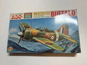 Aoshima Brewster F2A-2 Buffalo 1/72 Scale Kit Open Box Complete - Picture 1 of 2