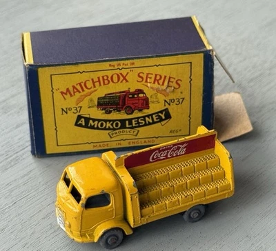 Matchbox Lesney 37b Karrier Bantam Coca Cola Truck GPW Boxed Regular Wheels - Image 1 of 4