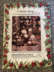 Thimbleberries A SANTA STORY... With Christmas Whimsies #BK005 Quilt Crafts - Picture 1 of 12