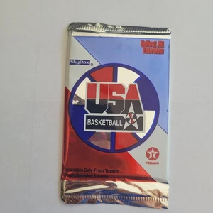 Tarjeta de baloncesto Texaco Skybox EE. UU. sellada 1 paquete 4 cartas exclusiva de Texaco - Imagen 1 de 2