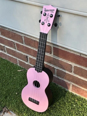 The Waterman By KALA KA SWB PK Matte Pink Concert Ukulele (New, No Box or Case) - Image 1 of 4
