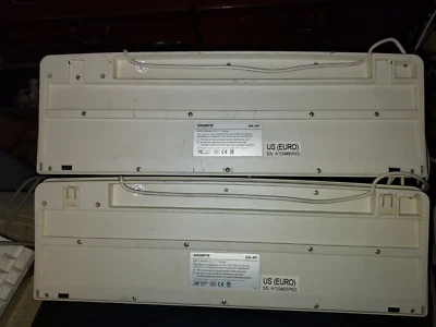 GIGABYTE TECHNOLOGY GK-4P BEIGE, PS2, CLEANED AND TESTED. - Image 1 of 4