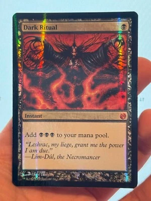 1X FOIL Dark Ritual NM MTG Magic FTV Twenty Black Legacy Commander Staple CEDH - Image 1 of 4