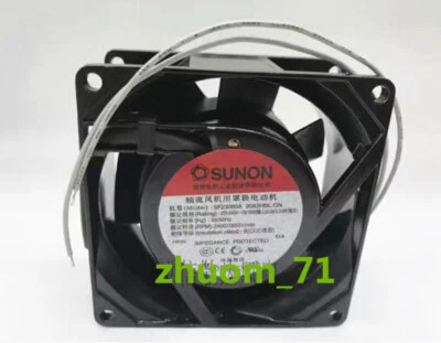 1PC SUNON SF23080A 2083HBL.GN 8038 220-240V 18/16W cooling fan - Image 1 of 3