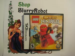 Lego Ninjago Battles Nintendo DS 2011 Strategy Game with Case - Picture 1 of 3