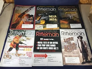 E2-25 AMERICAN RIFLEMAN MAGAZIN - 6 AUSGABEN LOT - JULI BIS DEZEMBER 2002 - Bild 1 von 2