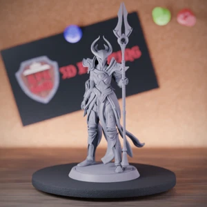 Celestial Guardian Miniature Angelic Warrior Dungeons and Dragons Mini DnD TTRPG - Picture 1 of 8