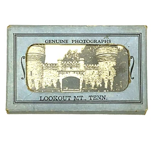 Vintage 1930er Souvenir Fotos Paket Aussichtspunkt Berg Chattanooga Tennessee - Bild 1 von 11
