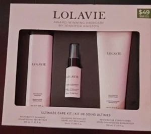 Champú para cabello Lolavie Award Winning 8,5 oz desenredante 0,85 oz acondicionador 8,5 oz - Imagen 1 de 2