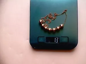 1/20 10K Gold Filled Necklace Preowned - Picture 1 of 5