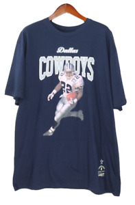 Size XLT - Mitchell & Ness Throwback Dallas Cowboy Emmitt Smith Retro T-Shirt