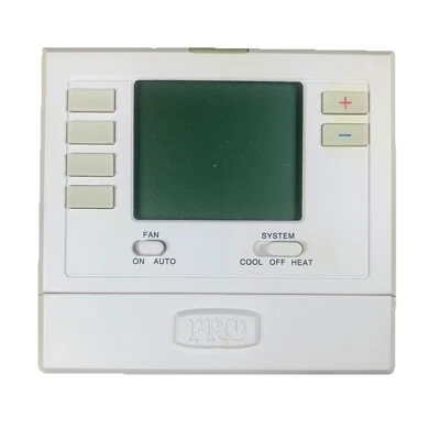 PRO1 T705 Programmable Digital Thermostat Single Stage White - Image 1 of 4