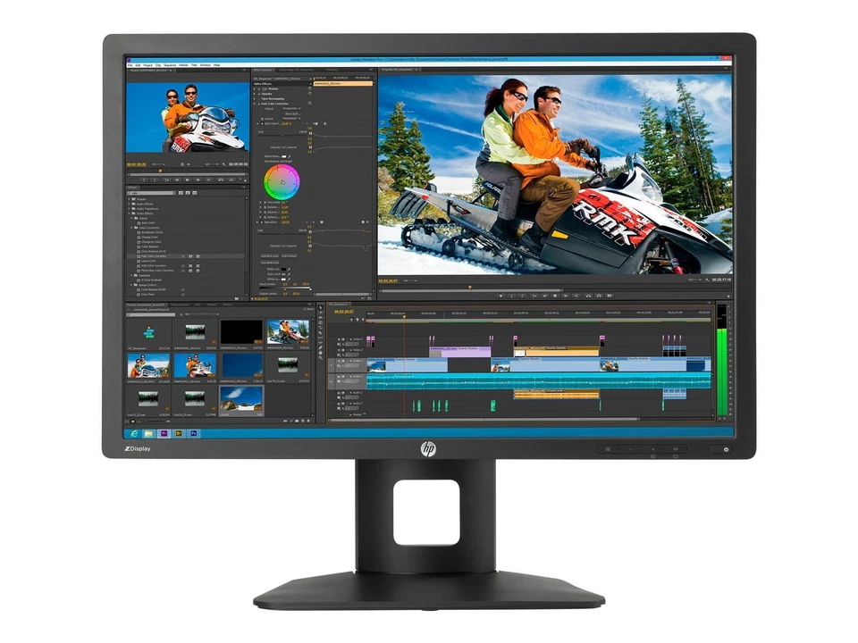 HP Z24i Monitor 24 Zoll WUXGA IPS 60Hz schwarz (DVI-D, VGA, DisplayPort) - Bild 1 von 3