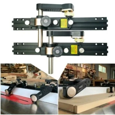 Woodworking Table Saw Press Feeder Backing Guide Band Sawing Fence Push - Image 1 of 4