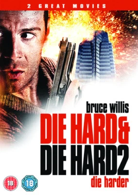Die Hard/Die Hard 2 - Die Harder DVD (2008) Bruce Willis, Harlin (DIR) cert 18 - Image 1 of 2