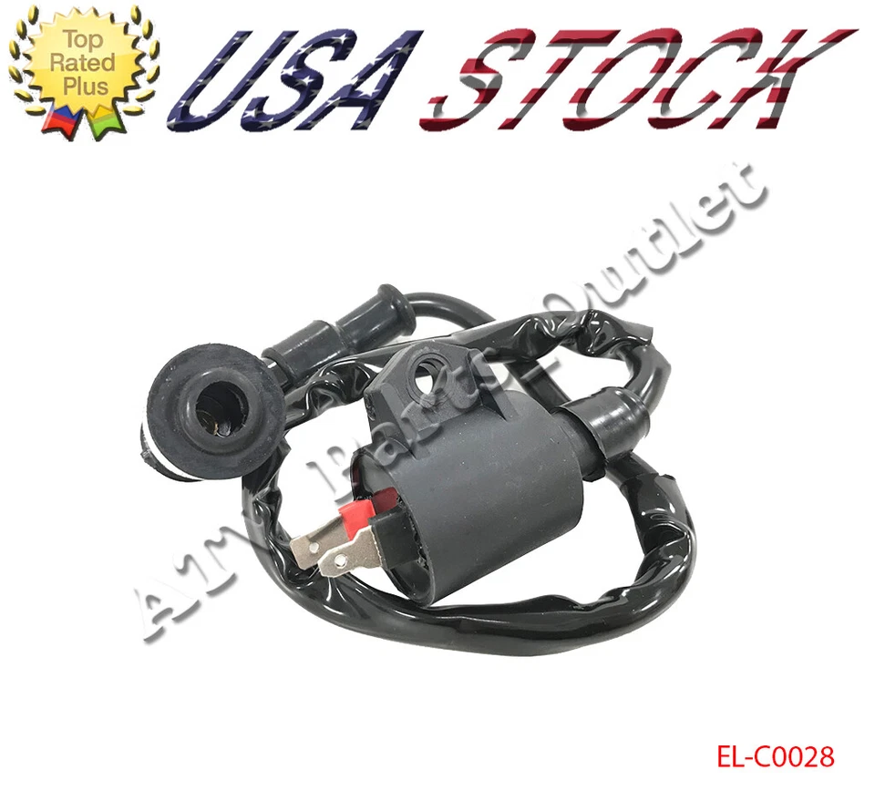 КАТУШКА ЗАЖИГАНИЯ ДЛЯ KAWASAKI PRAIRIE 400 4X4 KVF400 1997 1998 2000 2001 2002 - Изображение 1 из 1