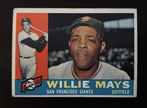 1960 Topps #200 Willie Mays San Francisco Giants HOF - Picture 1 of 2